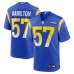 Ty Hamilton Los Angeles Rams Nike Team Game Jersey - Royal