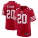 San Francisco 49ers Upton Stout Nike Scarlet Team Game Jersey