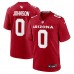 Arizona Cardinals Will Johnson Nike Cardinal Team Game Jersey