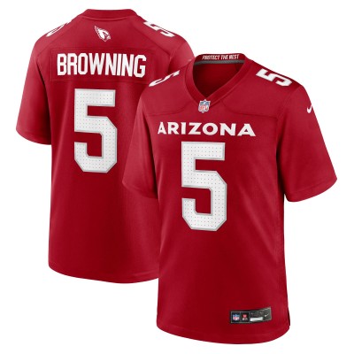 Arizona Cardinals Baron Browning Nike Cardinal Team Game Jersey