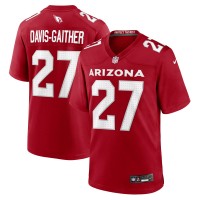 Arizona Cardinals Akeem Davis-Gaither Nike Cardinal Team Game Jersey