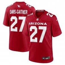 Arizona Cardinals Akeem Davis-Gaither Nike Cardinal Team Game Jersey