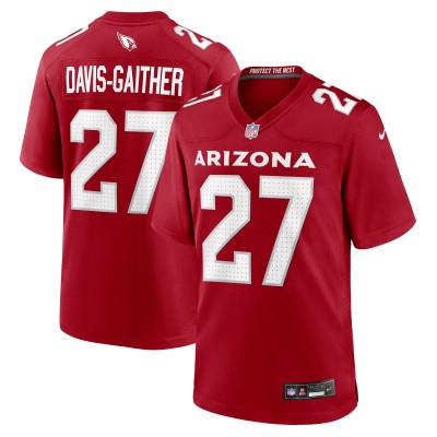Arizona Cardinals Akeem Davis-Gaither Nike Cardinal Team Game Jersey