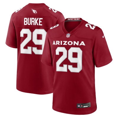 Джерси Arizona Cardinals Denzel Burke Nike Cardinal Team Game