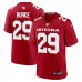 Arizona Cardinals Denzel Burke Nike Cardinal Team Game Jersey Arizona Cardinals Denzel Burke Nike Cardinal Team Game Jersey