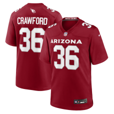 Джерси Arizona Cardinals Kitan Crawford Nike Cardinal Team Game Джерси Arizona Cardinals Kitan Crawford Nike Cardinal Team Game