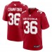 Arizona Cardinals Kitan Crawford Nike Cardinal Team Game Jersey