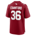 Джерси Arizona Cardinals Kitan Crawford Nike Cardinal Team Game