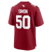 Джерси Arizona Cardinals Cody Simon Nike Cardinal Team Game