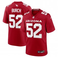 Arizona Cardinals Jordan Burch Nike Cardinal Team Game Jersey