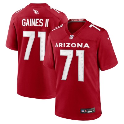 Arizona Cardinals Jon Gaines II Nike Cardinal Team Game Jersey