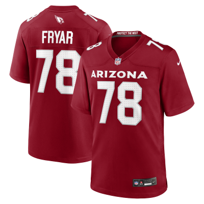 Джерси Arizona Cardinals Josh Fryar Nike Cardinal Team Game