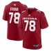 Джерси Arizona Cardinals Josh Fryar Nike Cardinal Team Game