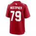 Arizona Cardinals PJ Mustipher Nike Cardinal Team Game Jersey