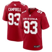 Arizona Cardinals Calais Campbell Nike Cardinal Team Game Jersey