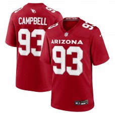 Arizona Cardinals Calais Campbell Nike Cardinal Team Game Jersey