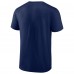 New England Patriots TreVeyon Henderson Navy Player Illustrative Pack T-Shirt