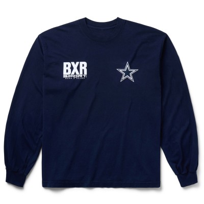 Футболка Unisex Dallas Cowboys Born x Raised Navy Long Sleeve Local