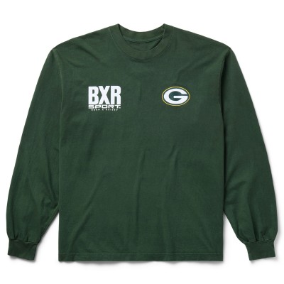 Футболка Unisex Green Bay Packers Born x Raised Green Long Sleeve Local