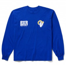Los Angeles Rams Born x Raised Unisex Long Sleeve Local T-Shirt - Royal Los Angeles Rams Born x Raised Unisex Long Sleeve Local T-Shirt - Royal
