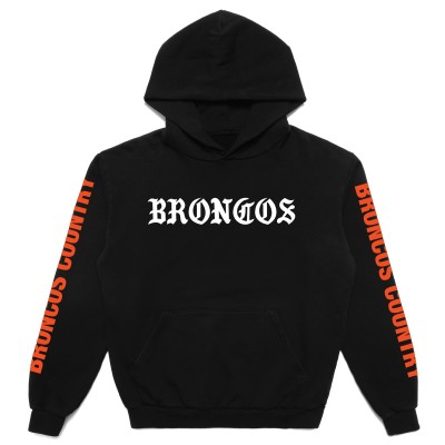Толстовка Unisex Denver Broncos Born x Raised Black Classic
