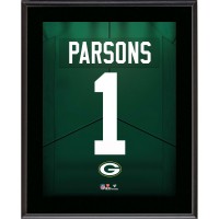 Micah Parsons Green Bay Packers Fanatics Authentic 10.5 x 13 Jersey Number Sublimated Player Plaque