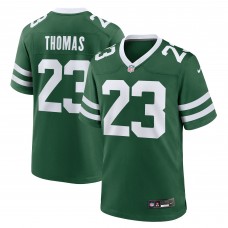 New York Jets Azareyeh Thomas Nike Legacy Green Team Game Jersey New York Jets Azareyeh Thomas Nike Legacy Green Team Game Jersey
