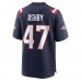 New England Patriots Julian Ashby Nike Navy Team Game Jersey