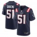 New England Patriots Jack Gibbens Nike Navy Team Game Jersey