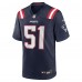 New England Patriots Jack Gibbens Nike Navy Team Game Jersey