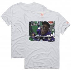Unisex Minnesota Vikings Randy Moss Homage Ash Pay Homage Tri-Blend T-Shirt