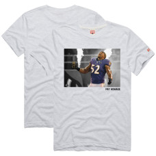 Футболка Unisex Baltimore Ravens Ray Lewis Homage Ash Pay Homage Tri-Blend Футболка Unisex Baltimore Ravens Ray Lewis Homage Ash Pay Homage Tri-Blend