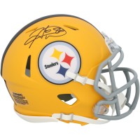 Hines Ward Pittsburgh Steelers Autographed Fanatics Authentic Riddell 2025 Alternate Speed Mini Helmet