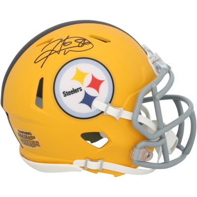 Hines Ward Pittsburgh Steelers Autographed Fanatics Authentic Riddell 2025 Alternate Speed Mini Helmet