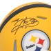 Hines Ward Pittsburgh Steelers Autographed Fanatics Authentic Riddell 2025 Alternate Speed Mini Helmet
