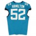 Davon Hamilton Jacksonville Jaguars Fanatics Authentic Game-Used #52 Teal Nike Jersey vs. Carolina Panthers on September 7, 2025
