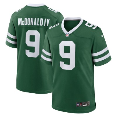 New York Jets Will McDonald IV Nike Legacy Green Team Game Jersey