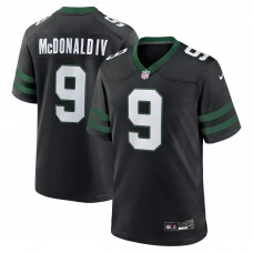 New York Jets Will McDonald IV Nike Legacy Black Alternate Game Jersey New York Jets Will McDonald IV Nike Legacy Black Alternate Game Jersey