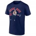 New England Patriots Drake Maye Navy Player Illustrative Pack T-Shirt