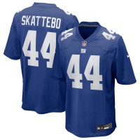 New York Giants Cam Skattebo Nike Royal Game Jersey