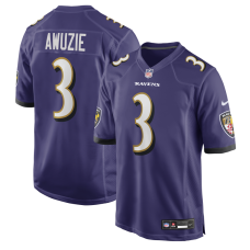 Джерси Baltimore Ravens Chidobe Awuzie Nike Purple Team Game Джерси Baltimore Ravens Chidobe Awuzie Nike Purple Team Game