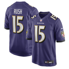 Джерси Baltimore Ravens Cooper Rush Nike Purple Team Game Джерси Baltimore Ravens Cooper Rush Nike Purple Team Game