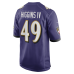 Джерси Baltimore Ravens Jay Higgins IV Nike Purple Team Game