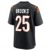 Cincinnati Bengals Tahj Brooks Nike Black Team Game Jersey