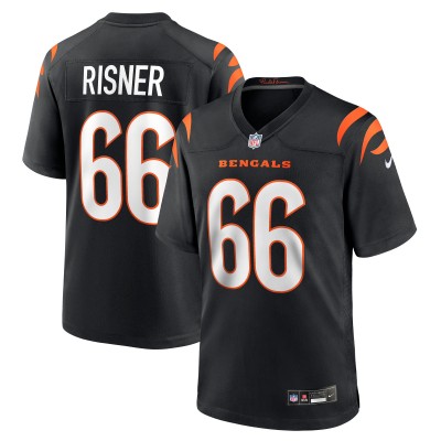 Cincinnati Bengals Dalton Risner Nike Black Team Game Jersey