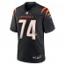 Cincinnati Bengals Jalen Rivers Nike Black Team Game Jersey