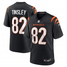Cincinnati Bengals Mitchell Tinsley Nike Black Team Game Jersey