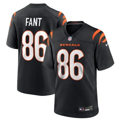 Cincinnati Bengals Noah Fant Nike Black Team Game Jersey
