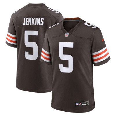 Cleveland Browns Rayshawn Jenkins Nike Brown Team Game Jersey