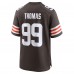 Cleveland Browns Cameron Thomas Nike Brown Team Game Jersey